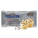 ghirardelli Mini Semi-Sweet Chocolate Chips 10 oz Bag